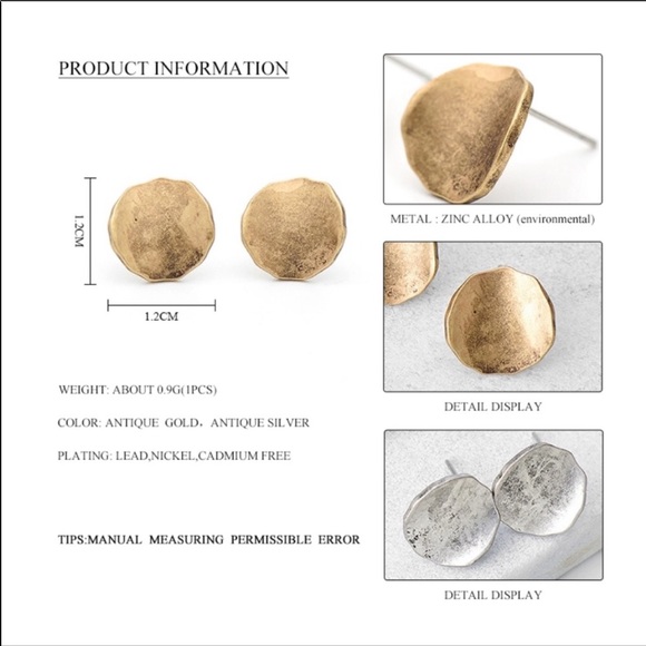 🧡 earrings - Picture 2 of 5